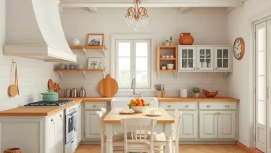 Photo of Интерьер кухни в прованском стиле